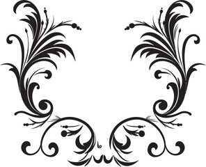 Delicate Victorian Floral Detail Elegant Flourish Vintage Botanical Legacy Artistic Traditions