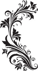 Classic Vintage Floral Element Artisan Elegance Antique Style Floral Art Nostalgic Touch