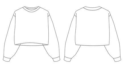 Women hoodie, sweatshirt, pullover vector template isolated on a grey background design © GD TAWHIDUL