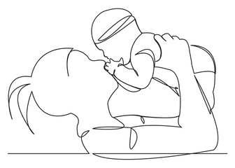 mom with baby in her arms_02