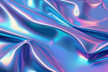 Fototapeta premium Abstract holographic background foil texture