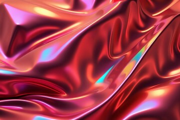 Fototapeta premium Abstract holographic background foil texture