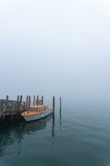 Obraz premium boat in the sea