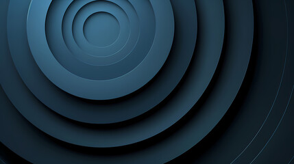 Obraz premium Background with circular layers vector image