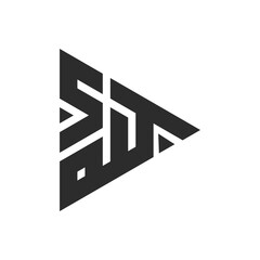 STP letter logo, STP Alphabet logo, initials logo