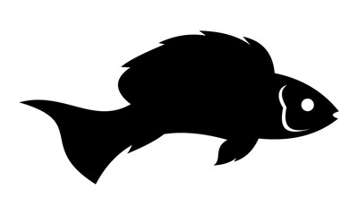 fish vector logo
