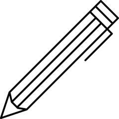 Pen icon. Pencil line icon. Edit symbol. Pen marker. Pencil or pen icon set. Vector illustration.