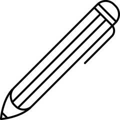 Pen icon. Pencil line icon. Edit symbol. Pen marker. Pencil or pen icon set. Vector illustration.