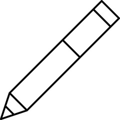 Pen icon. Pencil line icon. Edit symbol. Pen marker. Pencil or pen icon set. Vector illustration.