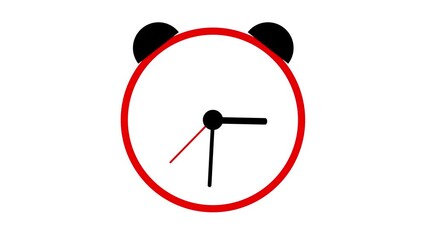 A classic clock icon with a circular face, hour and minute hands, and marked numbers or ticks, often depicted in a minimalist, black or colored outline style.





