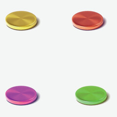 3d red and green paint design