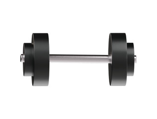 Dumbbell icon 3d render illustration