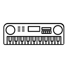 Obraz premium music icon design outline
