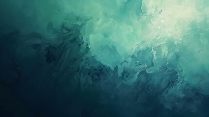Gradient jade to sapphire background