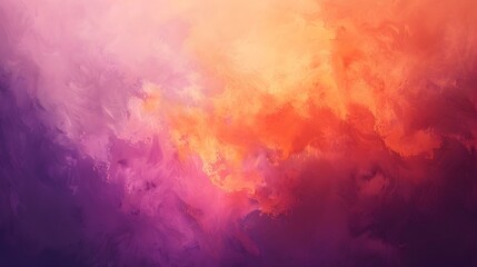 Gradient orange to lavender backdrop
