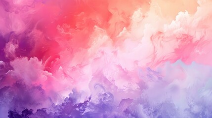 Fototapeta premium Gradient Light lilac to coral banner