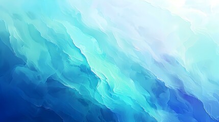 Gradient Sapphire to mint background