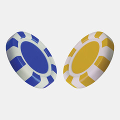 3d render of a service label on vintage background