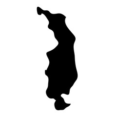 Northern Region vector map