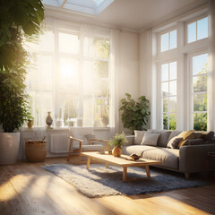 Fototapeta premium modern living room