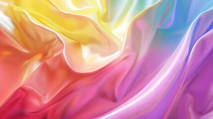 Obraz premium closeup hyper realistic LGBTQ, rainbow colors