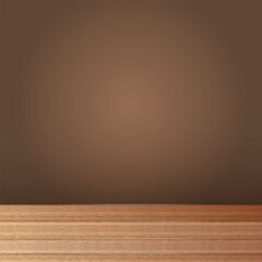 empty room with wooden wall