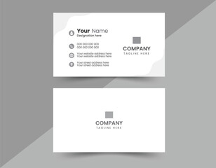  Creative Modern  Clean professional  business card template. Business card for business and personal use.