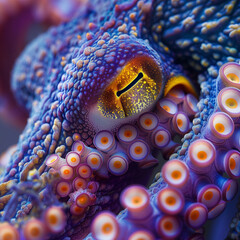 Obraz premium 문어 얼굴