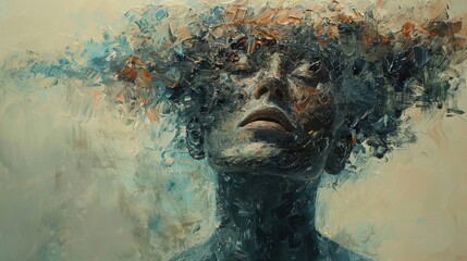 Generate an artistic representation of the human form