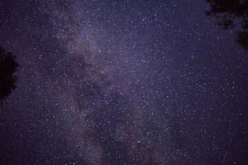 Milky way galaxy Joypurhat landscape