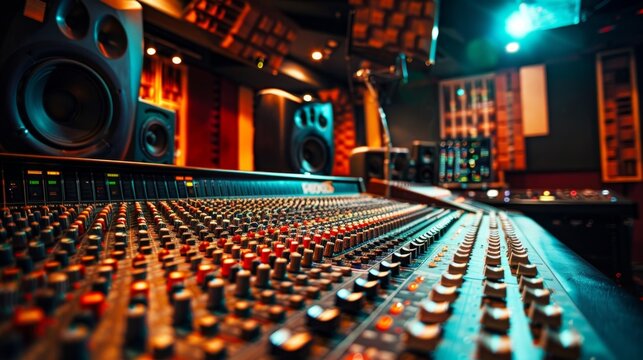 Creativity Unleashed: High-Tech Recording Studio for Masterpiece Creation