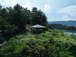 島根県松江市　桂島園地　展望台