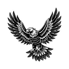 eagle tattoo vector