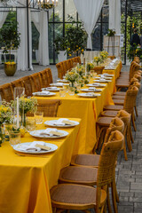 ALLESTIMENTO TAVOLO MATRIMONIO