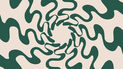 Geometric curved line abstract background vintage