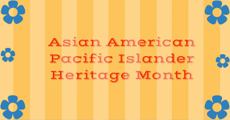 Asian American Pacific Islander Heritage Month Poster Advertising Wallpaper Card