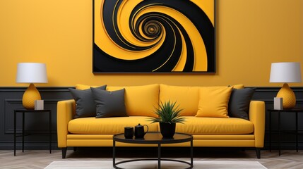 modern living room interior