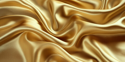 Elegant gold fabric background, luxury wallpaper