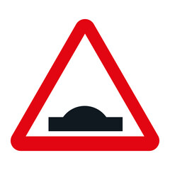 DANGER TRAFFIC SIGNS OF SPAIN, P-15a - Projection - SVG