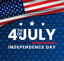 Happy 4th of July Background