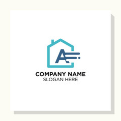 letter Initial home Logo designs, home Shop logo designs, Modern home logo designs vector icon
