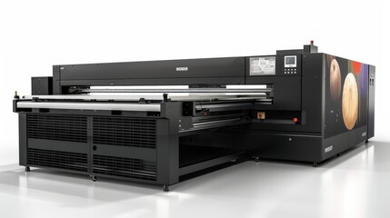 Fototapeta premium High-Quality Printing Machine for Advertising