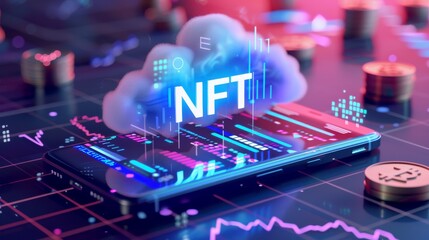 NFTs for 3D art and technology concepts