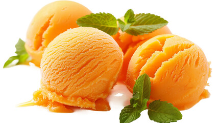 Mango Sherbet on Transparent Background: Delicious Summer Dessert
Mango sherbet on a transparent background captures the vibrant and refreshing essence of tropical fruit, perfect for summer.