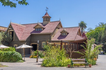 Close-up of the Unique Rooftop and Turret of Winchester House © FelixB