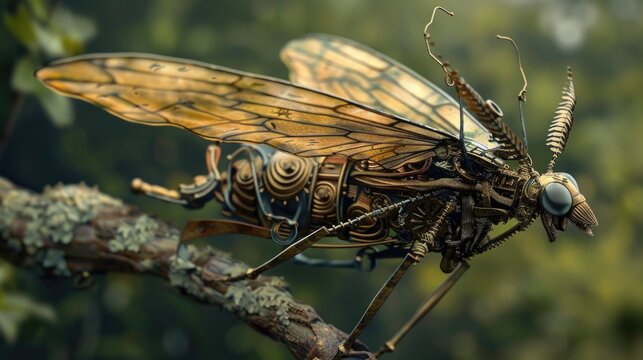 Steampunk Dobsonfly