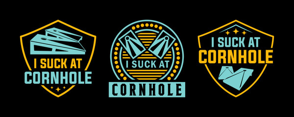I Suck At Cornhole SVG Cornhole Game Tshirt Bundle Cornhole Quote Design, TG 0014