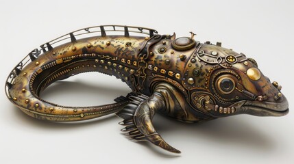 Obraz premium Steampunk Eel