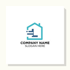 letter Initial home Logo designs, home Shop logo designs, Modern home logo designs vector icon