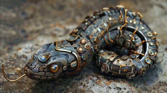 Steampunk Keelback